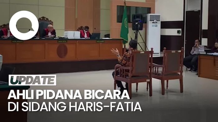 Beri Keterangan di Sidang Haris-Fatha, Ahli Pidana Bicara UU ITE