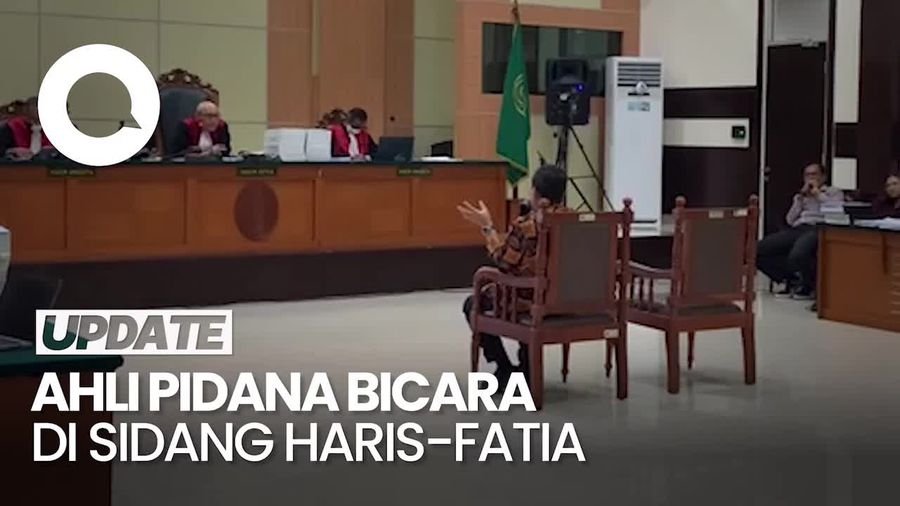 Beri Keterangan di Sidang Haris-Fatha, Ahli Pidana Bicara UU ITE