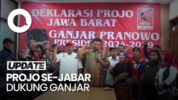 Projo Se-Jawa Barat Kompak Dukung Ganjar Pranowo Jadi Presiden 2024