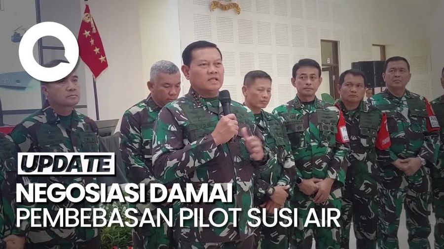 Panglima TNI Pakai Jalur Damai soal Pembebasan Pilot Susi Air