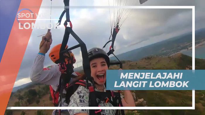 Menikmati Keindahan Alam Lombok Dengan Paragliding