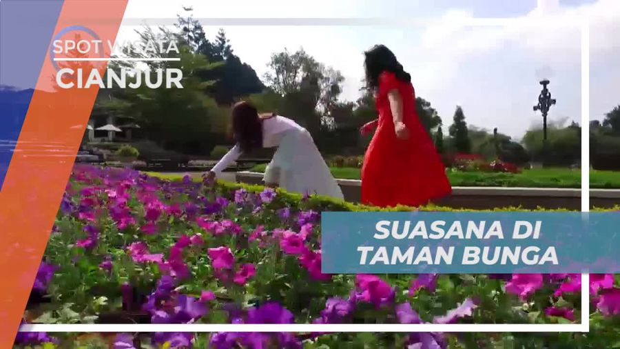 Menikmati Suasana Asri di Taman Bunga Nusantara Cianjur