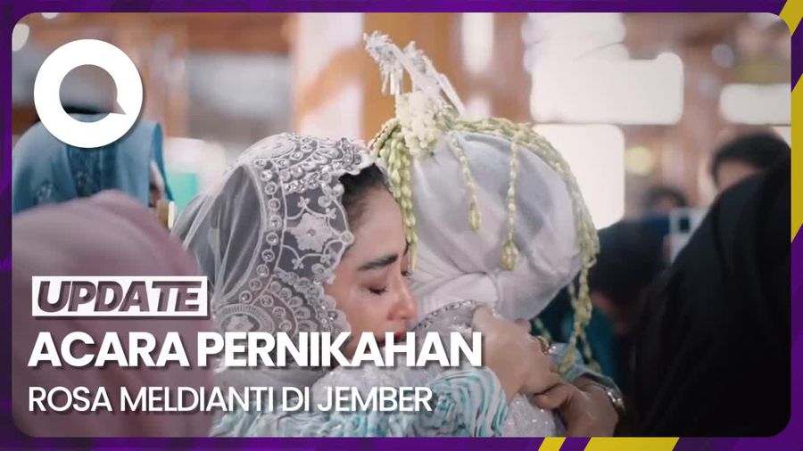 Momen Pernikahan Rosa Meldianti yang Bikin Dewi Perssik Banjir Air Mata