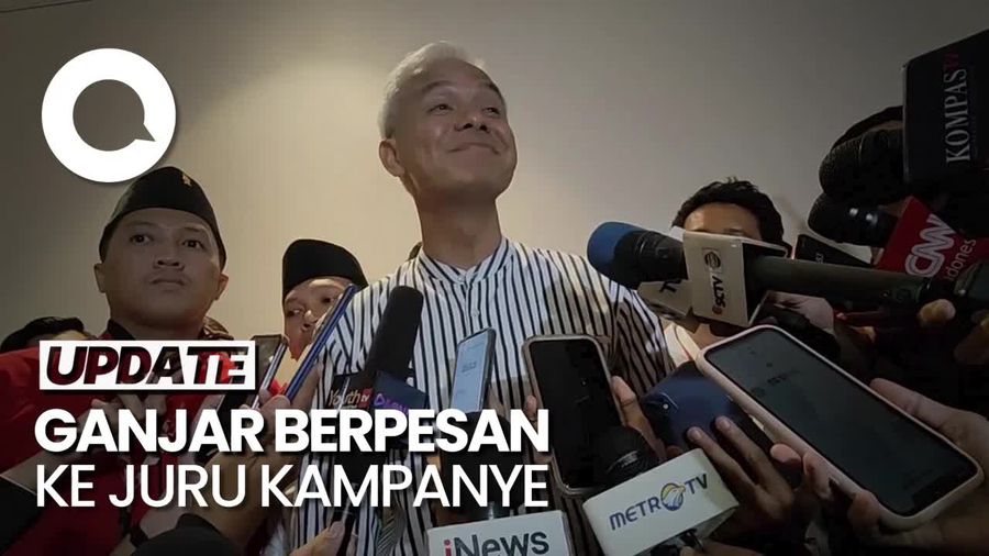 Pesan Ganjar ke Jurkam: Jangan Membawa Politik Identitas!