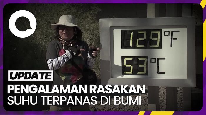 Turis Ramai-ramai ke Death Valley AS untuk Rasakan Suhu Terpanas di Bumi