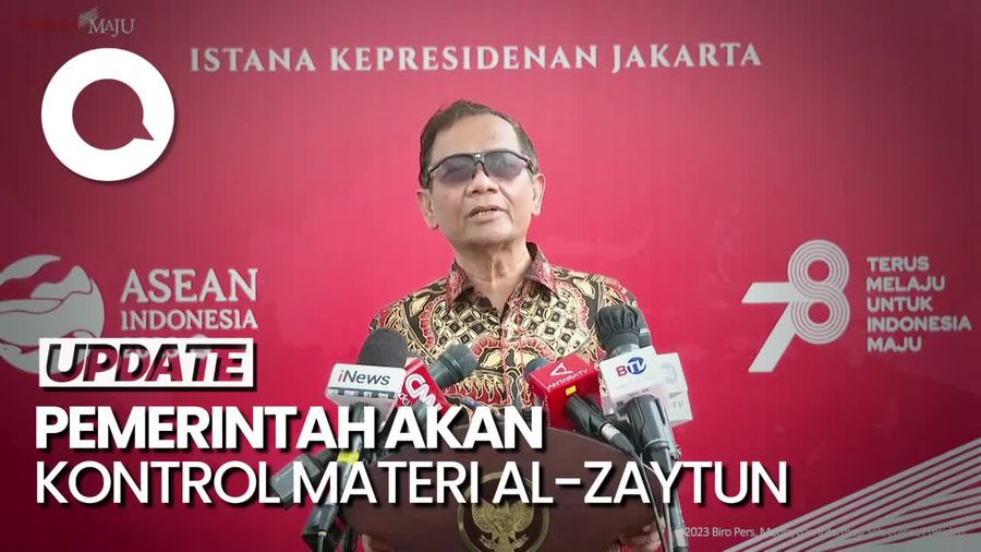 Mahfud: Pemerintah Tak Akan Tutup Al-Zaytun, Produknya Bagus