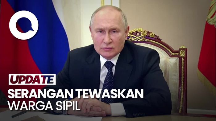 Putin Akan Balas Serangan Ukraina Buntut Ledakan di Jembatan Crimea