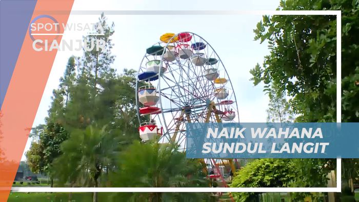 Sundul Langit, Menikmati Pemandangan Alam dari Atas Bianglala, Cianjur