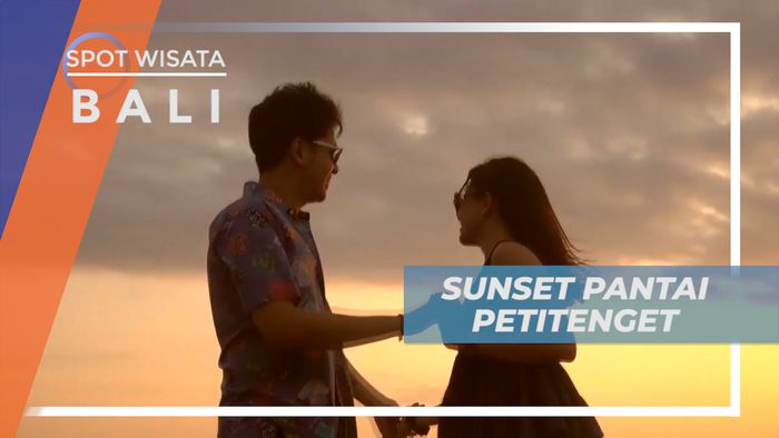 Menikmati Romantisme Sinar Sunset di Pantai Patitenget, bali
