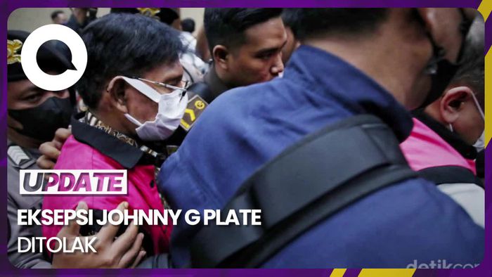 Hakim Tolak Eksepsi Johnny G Plate di Kasus Korupsi BTS 4G