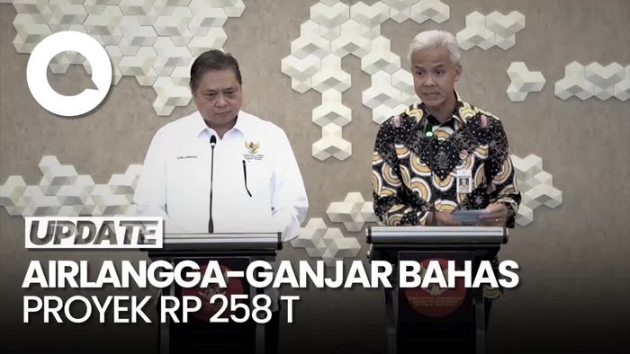 Membahas Proyek Rp 258 T di Balik Pertemuan Ganjar dan Airlangga