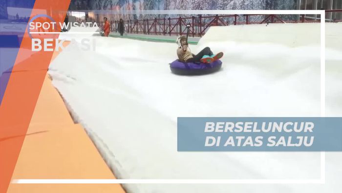 Snow Tube, Keseruan Berseluncur di Atas Salju, Trans Snow World Bekasi
