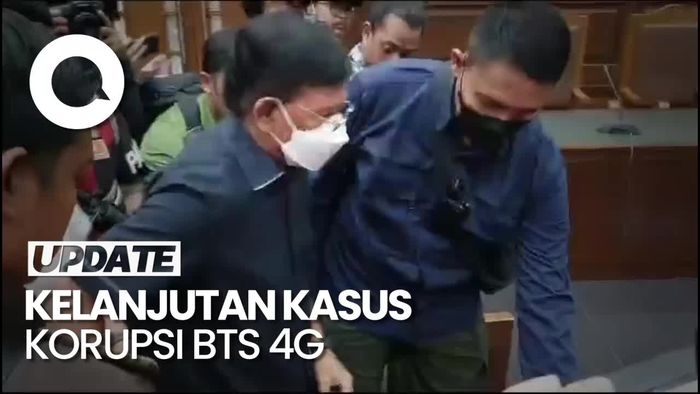 Tiba di PN Tipikor, Johnny Plate Jalani Sidang Putusan Sela 