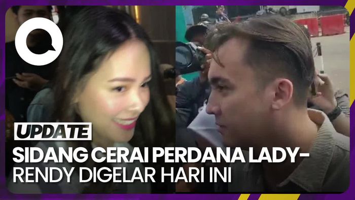 Lady Nayoan dan Rendy Kjaernett Hadiri Sidang Cerai Perdana