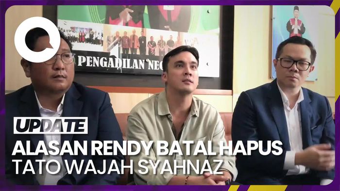 Rendy Kjaertnett Batal Hapus Tato Wajah Syahnaz di Punggungnya