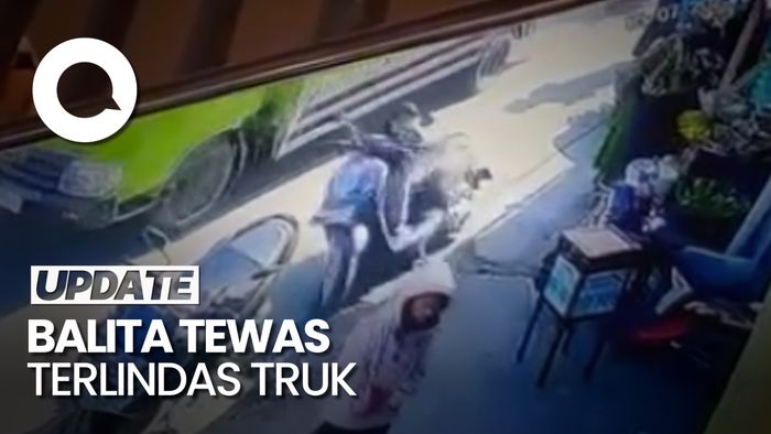 Kronologi Balita Makassar Tewas Terlindas Truk Usai Ditinggal di Motor