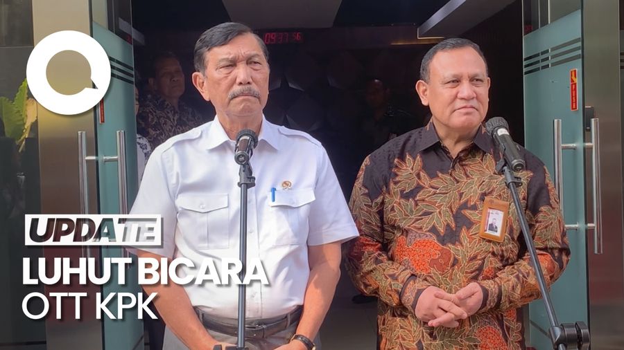 Luhut di KPK: Ngapain Pamer OTT Mulu, Bangga Lihat Itu?