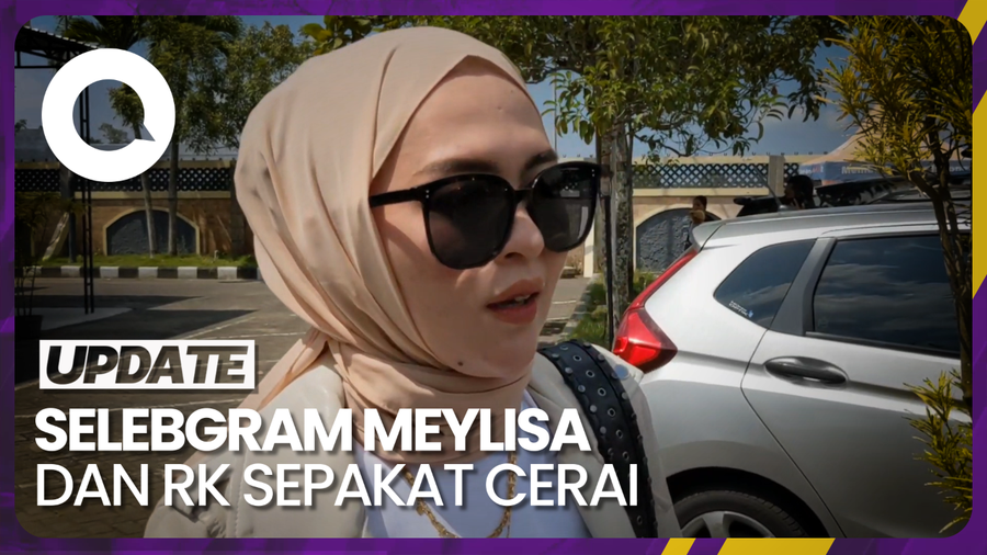 Mediasi Gagal, Selebgram Meylisa dan RK Sepakat Cerai