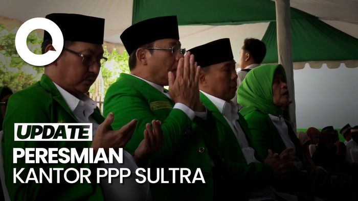 Resmikan Kantor DPW Sultra, Mardiono Minta Kader Turun ke Rakyat