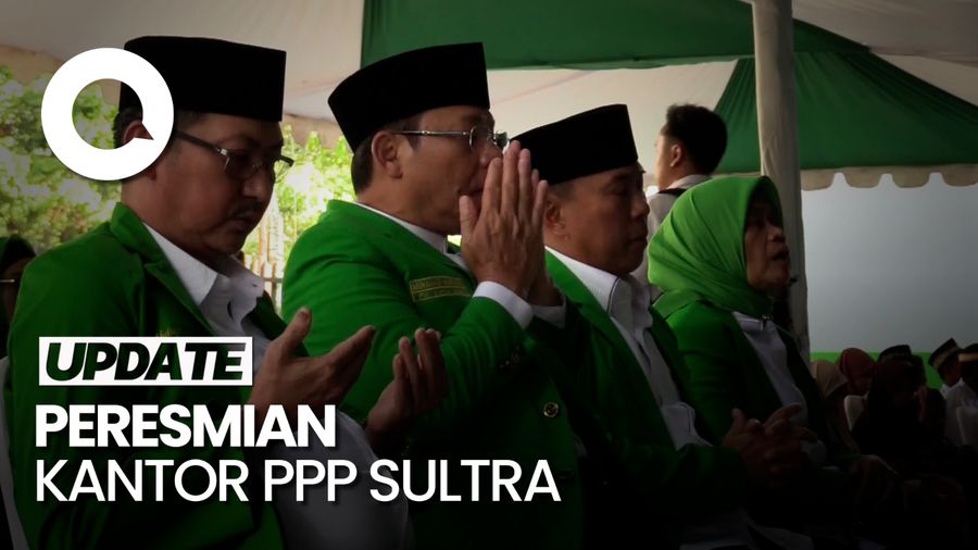 Resmikan Kantor DPW Sultra, Mardiono Minta Kader Turun ke Rakyat