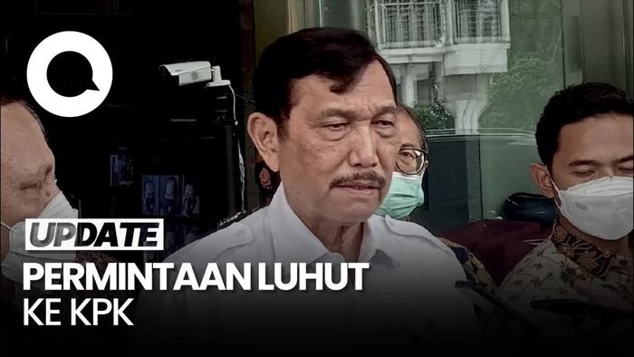 Luhut Minta KPK Usut Penyelundupan 5 Juta Ton Bijih Nikel
