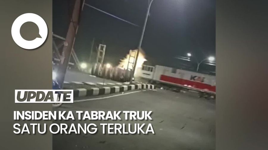 KA Hantam Truk di Semarang: Satu Orang Terluka karena Lompat dari KA