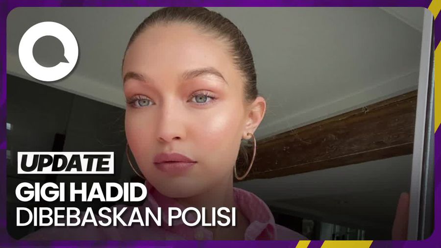 Gigi Hadid Bebas Usai Diamankan Polisi Terkait Ganja