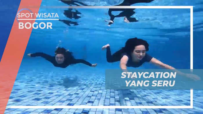 Awali Hari, Bakar Kalori Dengan Berenag Seru di Kolam Renang Hotel, Bogor
