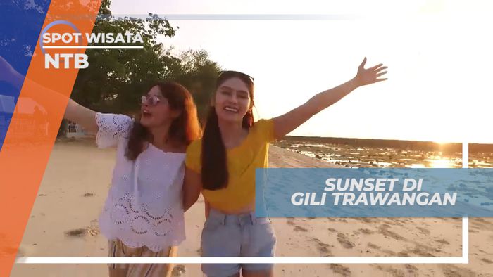 Menikmati Indahnya Golden Sunset di Gili Trawangan, Nusa Tenggara Barat