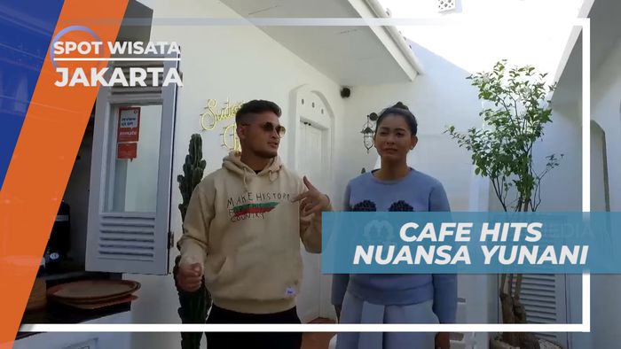 Mengunjungi Cafe Unik Berkonsep Santorini Yunani di Utara Ibu Kota, Jakarta