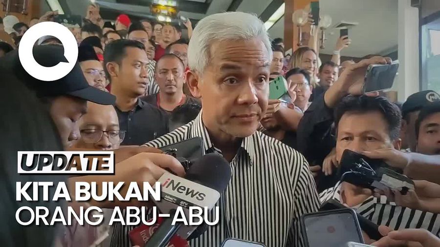 Relawan Ganjar Sebut Bakal Pakai Baju Garis Hitam Putih Setiap Rabu