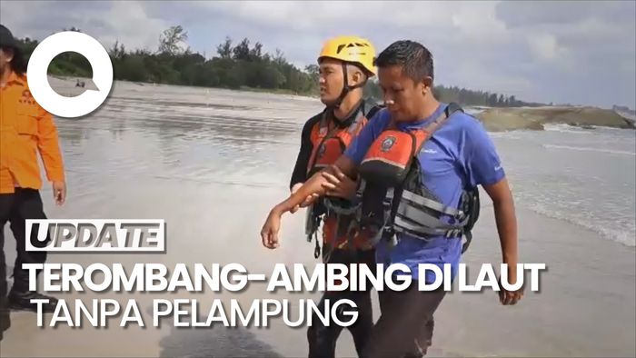 8 Jam Terombang-ambing di Laut, ABK di Bangka Selamat