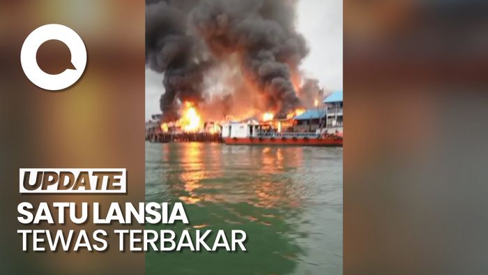 9 Rumah di Pulau Buluh Batam Terbakar, 1 Lansia Tewas