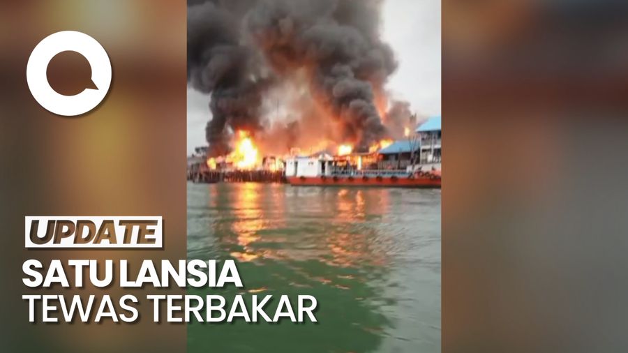 9 Rumah di Pulau Buluh Batam Terbakar, 1 Lansia Tewas