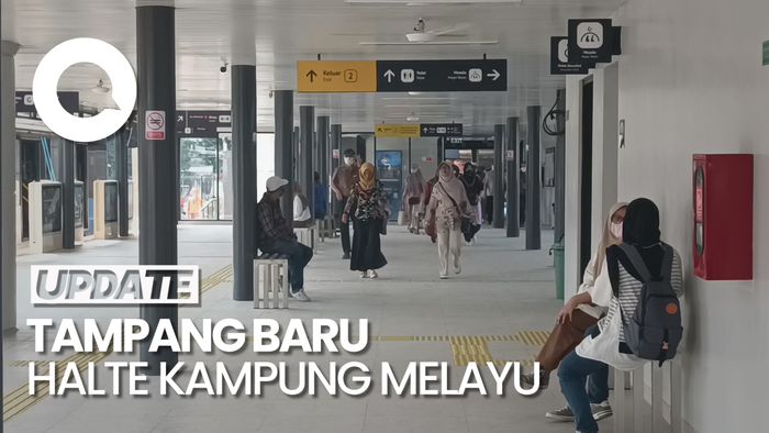 Kata Warga soal Halte Kampung Melayu Usai Revitalisasi