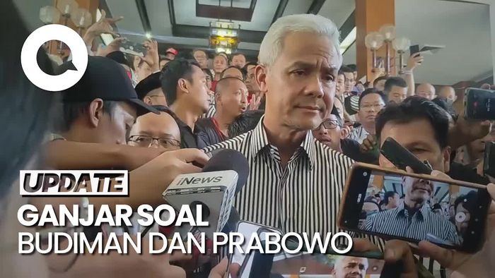 Kata Ganjar soal Budiman Sudjatmiko Sebut Prabowo Sosok Terbaik