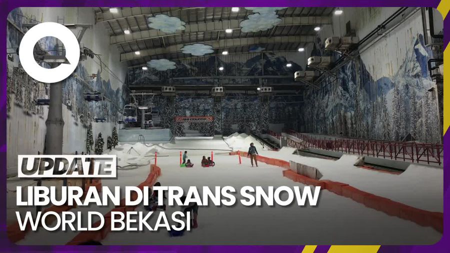 Seru-seruan di Trans Snow World Bekasi