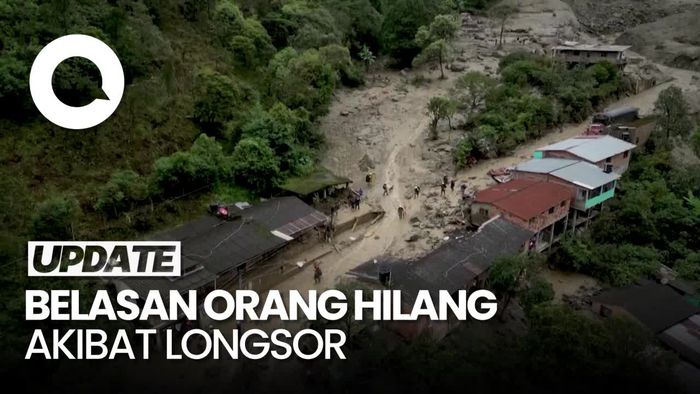 Longsor di Kolombia Tewaskan 15 Orang