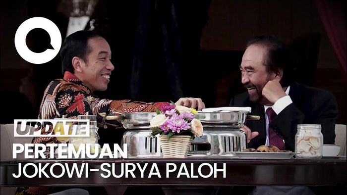 Menerka Makna Dibalik Pertemuan Jokowi dan Surya Paloh di Istana