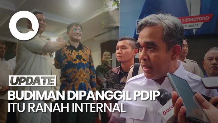 Gerindra Hormati PDIP Panggil Budiman Sudjatmiko Buntut Temui Prabowo