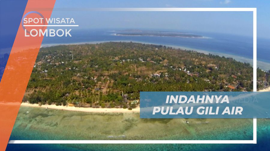 Mengelilingi Indahnya Surga Kecil Pulau gili Air Dengan Bersepeda, Lombok
