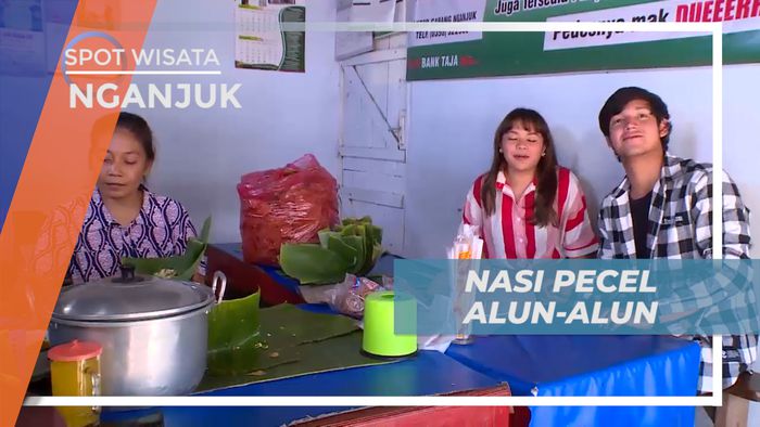 Menyantap Lezatnya Nasi Pecel Khas Alun-alun Kota Angin, Nganjuk