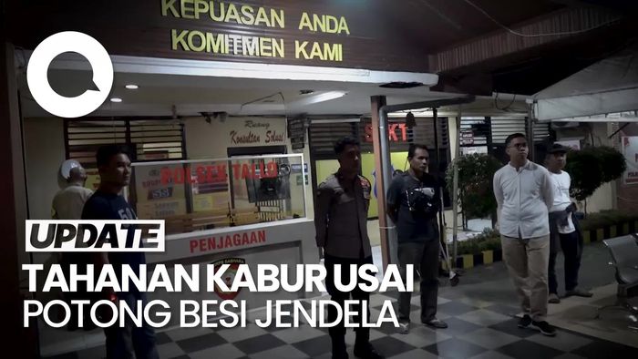 5 Tahanan Polsek Tallo Makassar Kabur, Satu Dibekuk Kembali