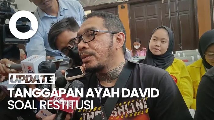Ayah David Ozora Bicara Jika Mario Tak Mampu Bayar Restitusi Rp 120 M