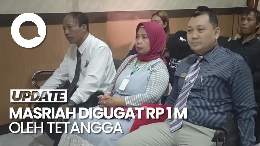Masriah Penyiram Tinja ke Rumah Tetangga Hadapi Sidang Gugatan Rp 1 M