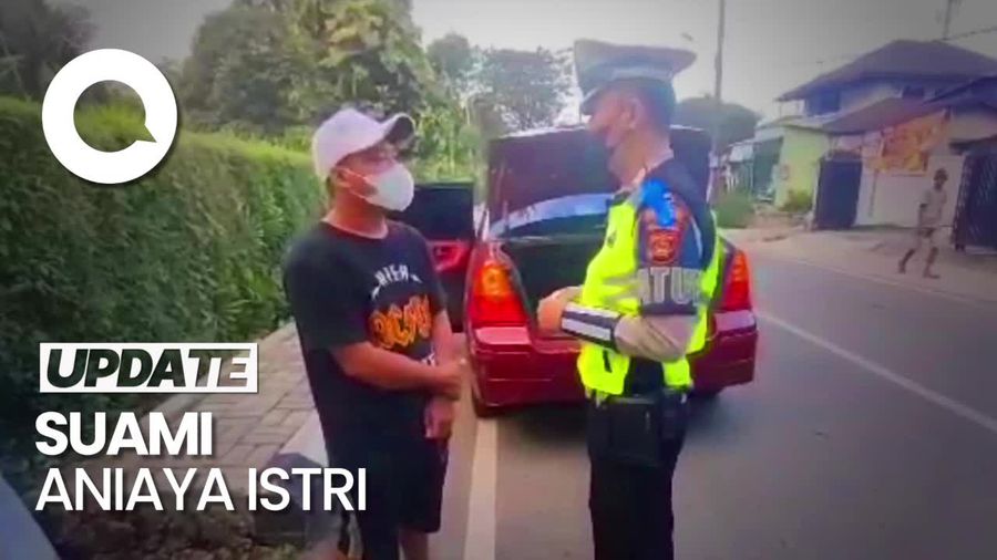 IRT di Sumsel Dianiaya-Disekap Suami di Mobil Disetop Polantas