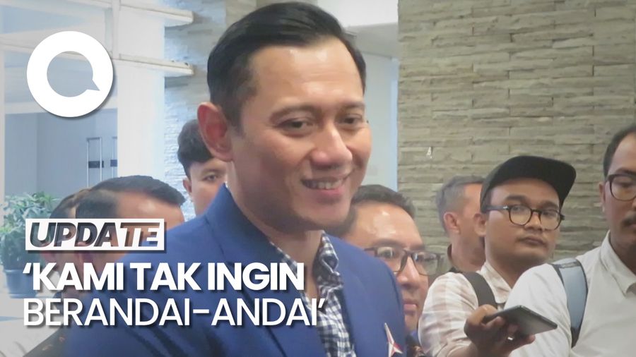 AHY Bicara Peluang Koalisi Usai Pertemuan Petinggi Demokrat-Gerindra 