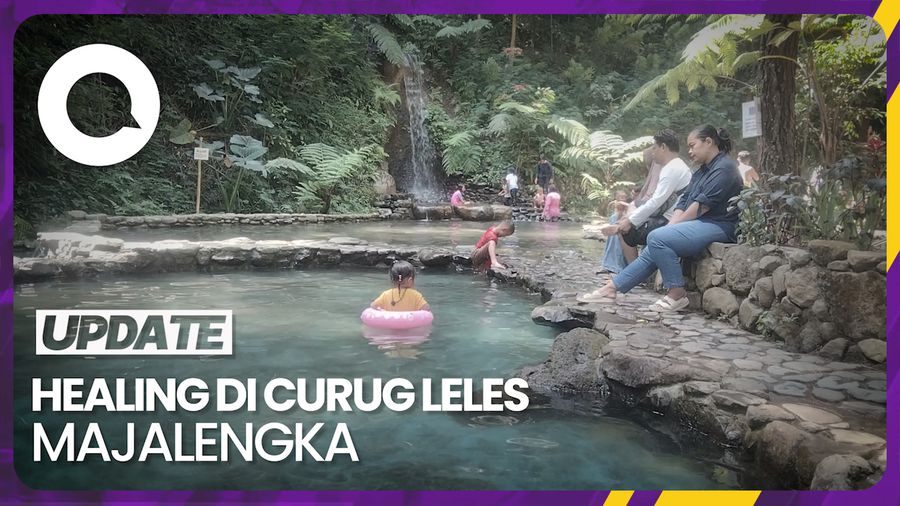 Curug Leles, Hidden Gem Majalengka yang Asyik Buat Healing