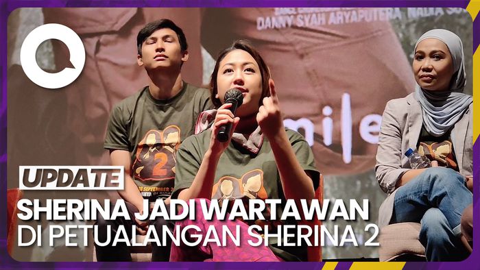 Pengalaman Pertama Sherina Munaf Perankan Karakter Jadi Wartawan
