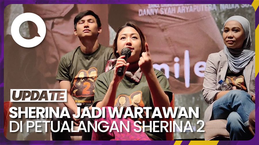 Pengalaman Pertama Sherina Munaf Perankan Karakter Jadi Wartawan